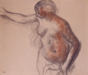 Degas  Femme nue a mi-corps  ca.1891