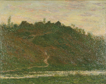 Monet  La ville de la Roche-blonde  1889