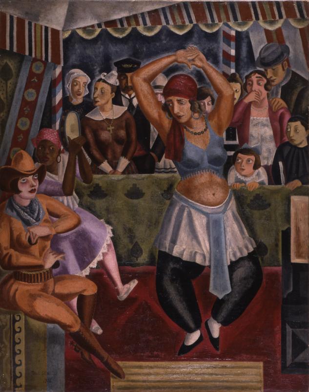 清水登之《ロシアダンス》1926年