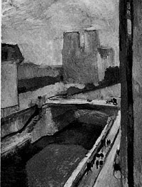 ｆｉｇ．６　アンリ・マティス「午後遅くのノートル＝ダム」1902