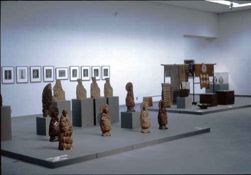 1997年開催 開館15周年記念 柳宗悦展展示室風景