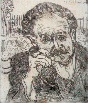 ゴッホ『ガッシェ博士の肖像』1890年
