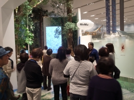 フキだしバルーンプロジェクト・プレイベントの様子　2015年11月28日（土）　三重県総合博物館