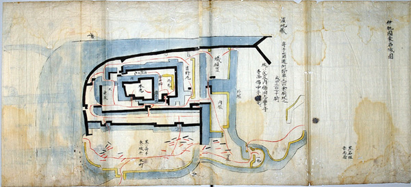 伊勢国桑名城図