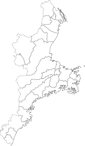三重県地図（平成１８年）