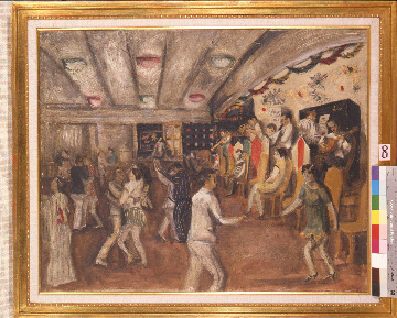 KIMURA shohachi Caricature of a Dance Hall