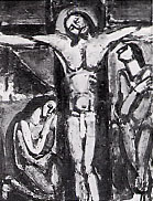 fig.1　《十字架のキリスト》　1920年頃　