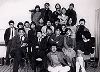 愛知県立芸術大学油画科1期生と　1967年