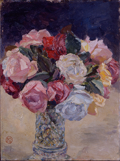 黒田清輝 薔薇の花