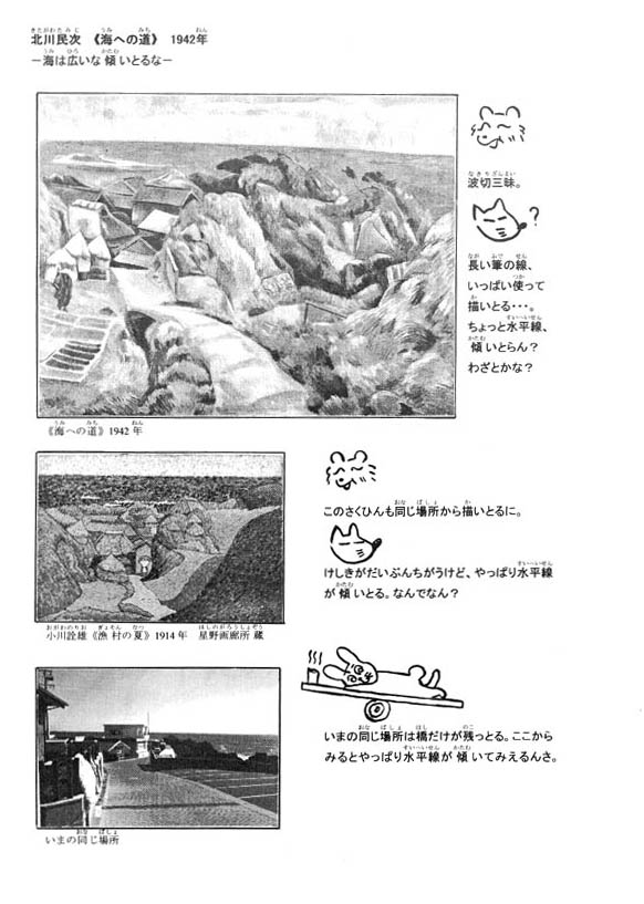 北川民次　海への道　１