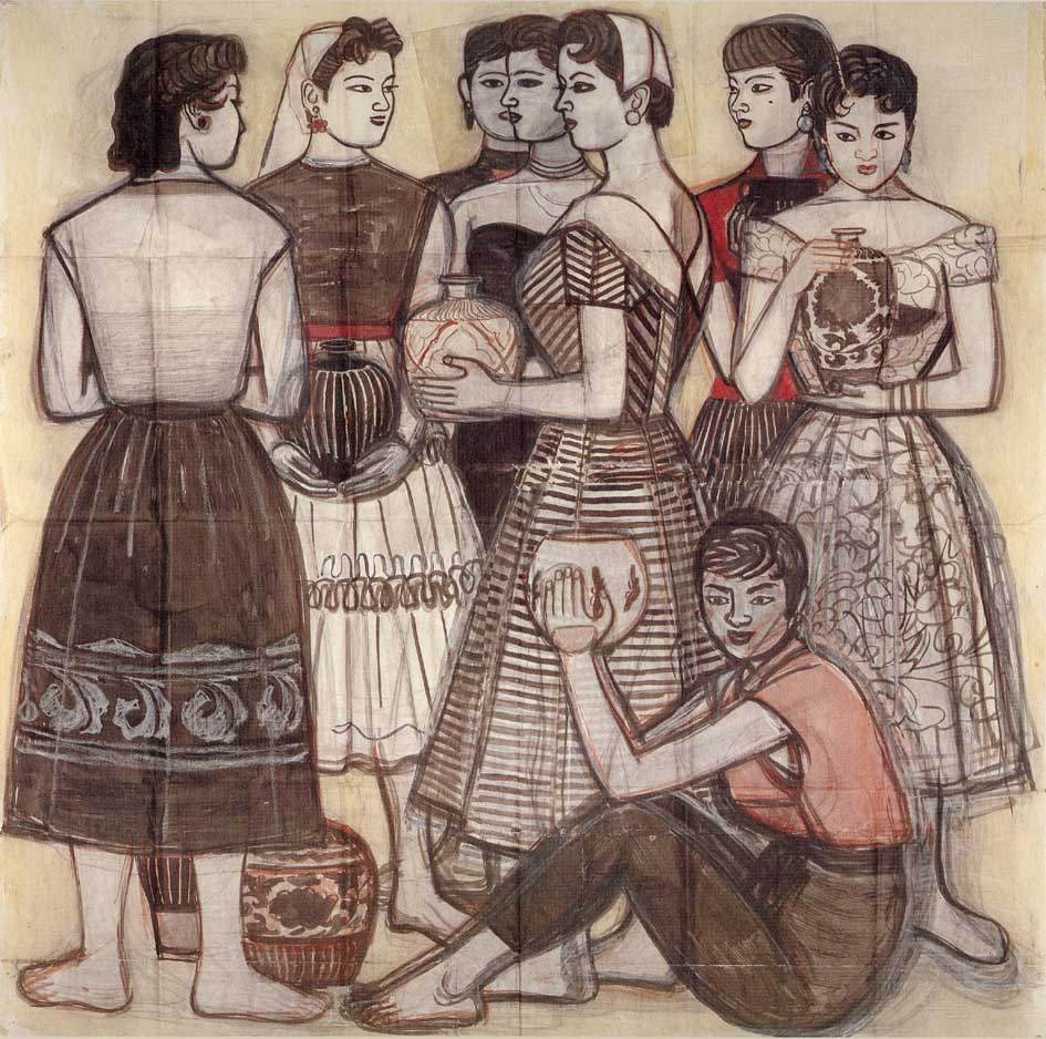 宋磁<大下絵>　1955(昭和30)年
