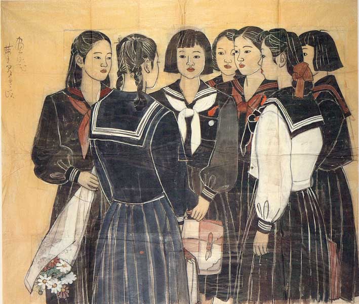 夢多き頃<大下絵>　1952(昭和27)年
