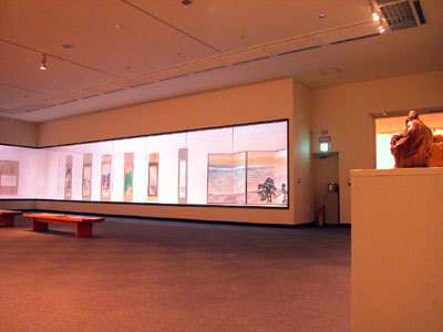 ２室　近代の日本画と橋本平八
