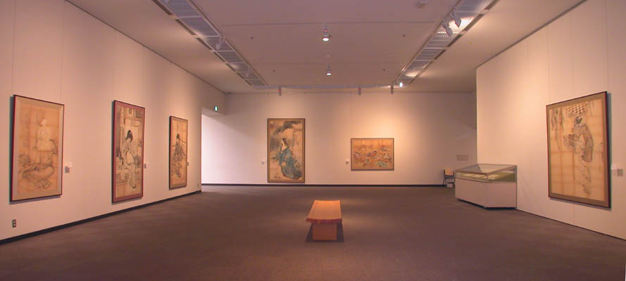 第3室：伊藤小坡の本画と下絵