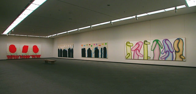 1st Room:Extended installation of the exhibition "MOTONAGA Sadamasa"