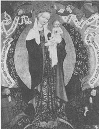 デシュトナーの冠をかぶされる被昇天の聖母