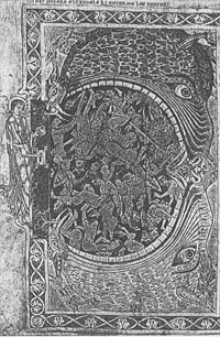 ブロワのヘンリーの詩篇集	「天使によって閉じられる地獄」12世紀中頃