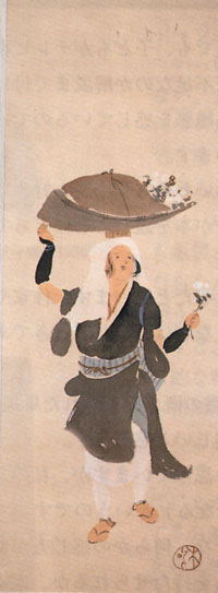 浅井忠(1856～1907）「大原女」