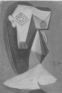 パブロ・ピカソ 女の像　1923年