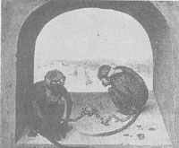 ｆｉｇ．8大ブリューゲル『二匹の猿』1562