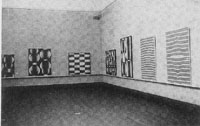 fig.1　ニュー・ジェオメトリック・アート・グループ展会場　1966年6月　京都市美術館