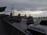 ハンブルク港　写真