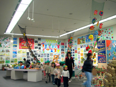 三重の子どもたち展　2008　会場風景2