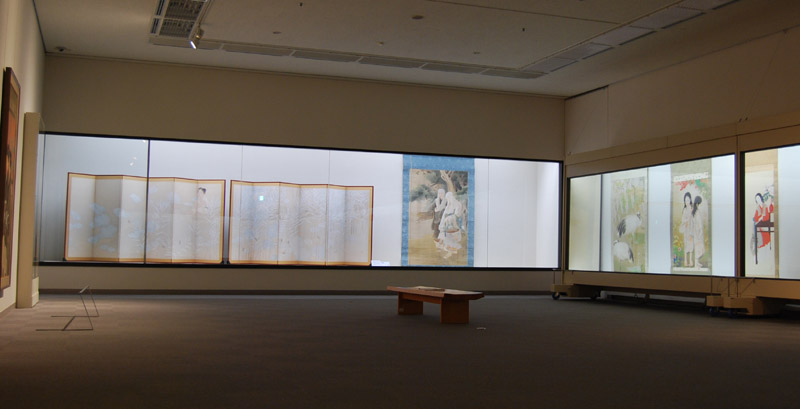 生誕130年記念　菊池契月展　会場風景1