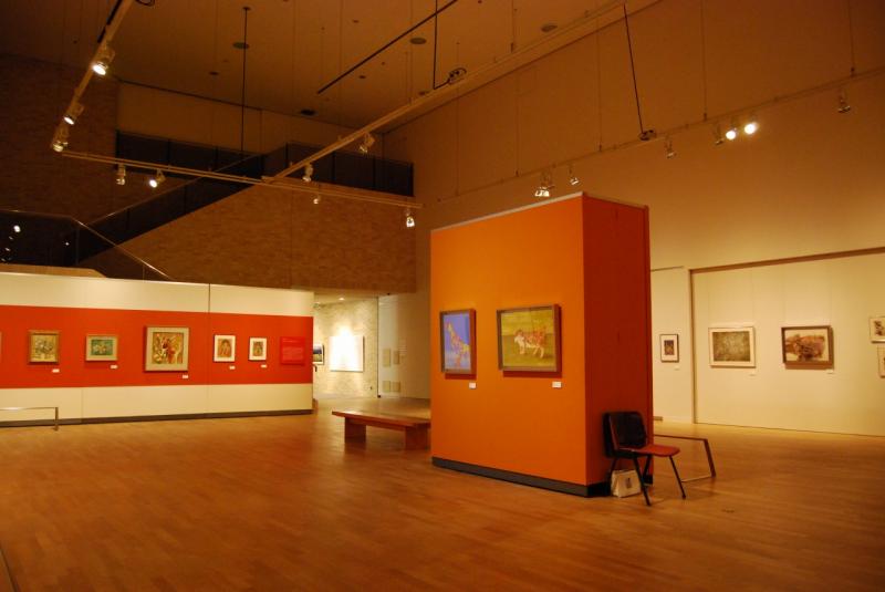 年報2011年度　堀文子展会場風景（企画展示室4）