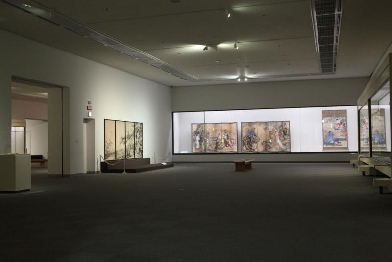 年報2012年度　蕭白ショック！！展会場風景（企画展示室1）