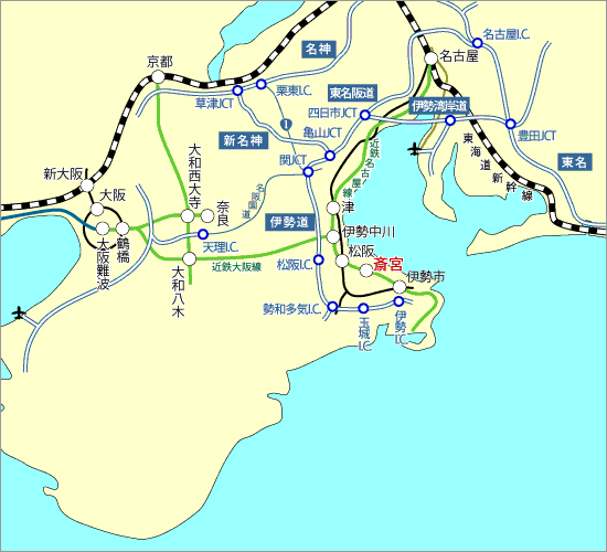 広域交通地図