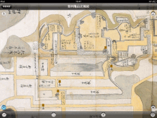 勢州亀山之城図　画面イメージ
