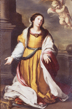 ムリーリョ《アレクサンドリアの聖カタリナ》　1645-50頃