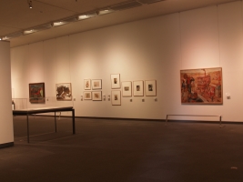戦後70年記念　20世紀日本美術再見　1940年代展会場1