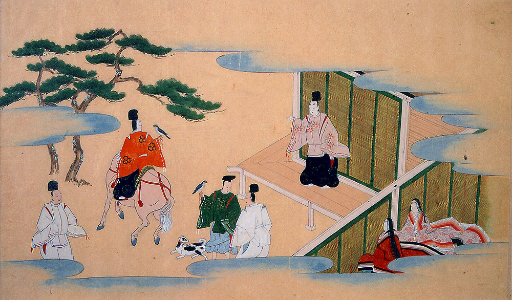 이세모노가타리 두루마리 그림1