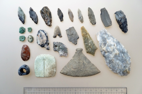 南伊勢地域で採集された旧石器・縄文時代の石器