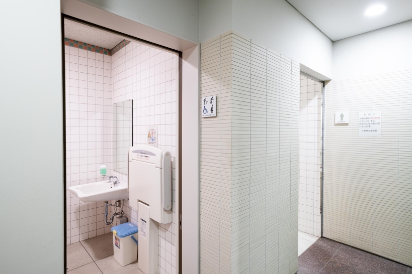 柳原義達記念館のトイレの写真