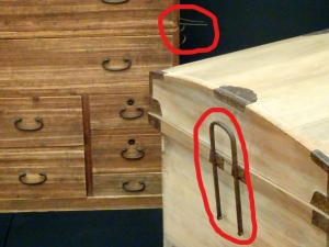 箪笥、長持についている金具