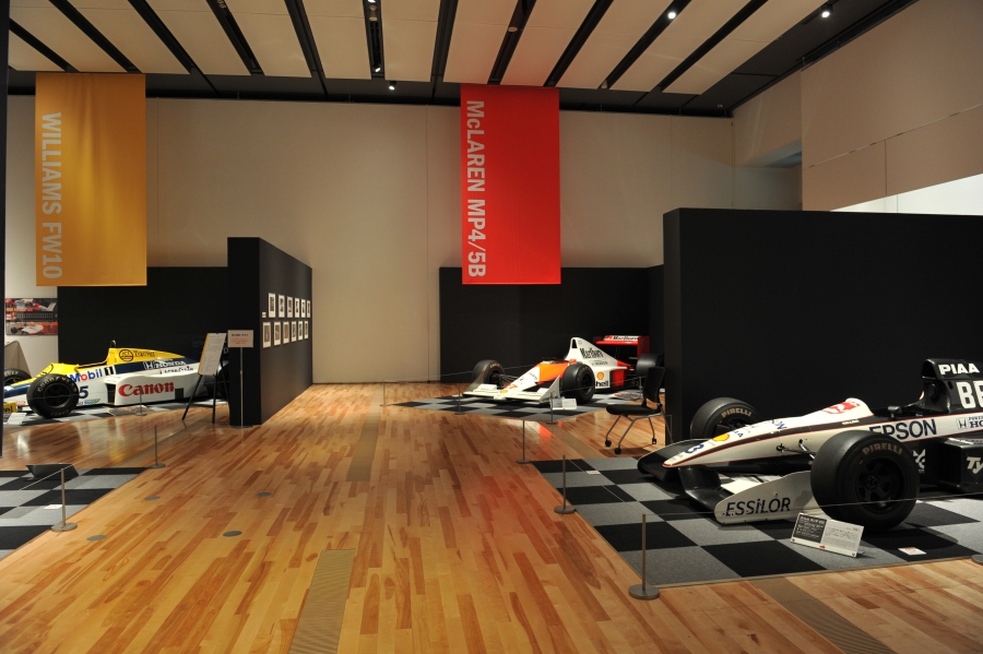第8回企画展 SUZUKA 夢と朝鮮のステージ~ホンダのF1と鈴鹿サーキット~会場風景