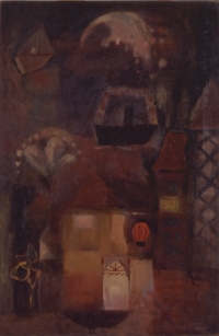 古賀春江　煙火　1927年　三重県立美術館所蔵