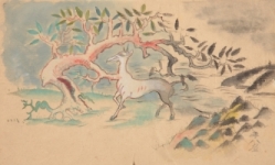 橋本平八《霊獣》制作年不詳　個人蔵
