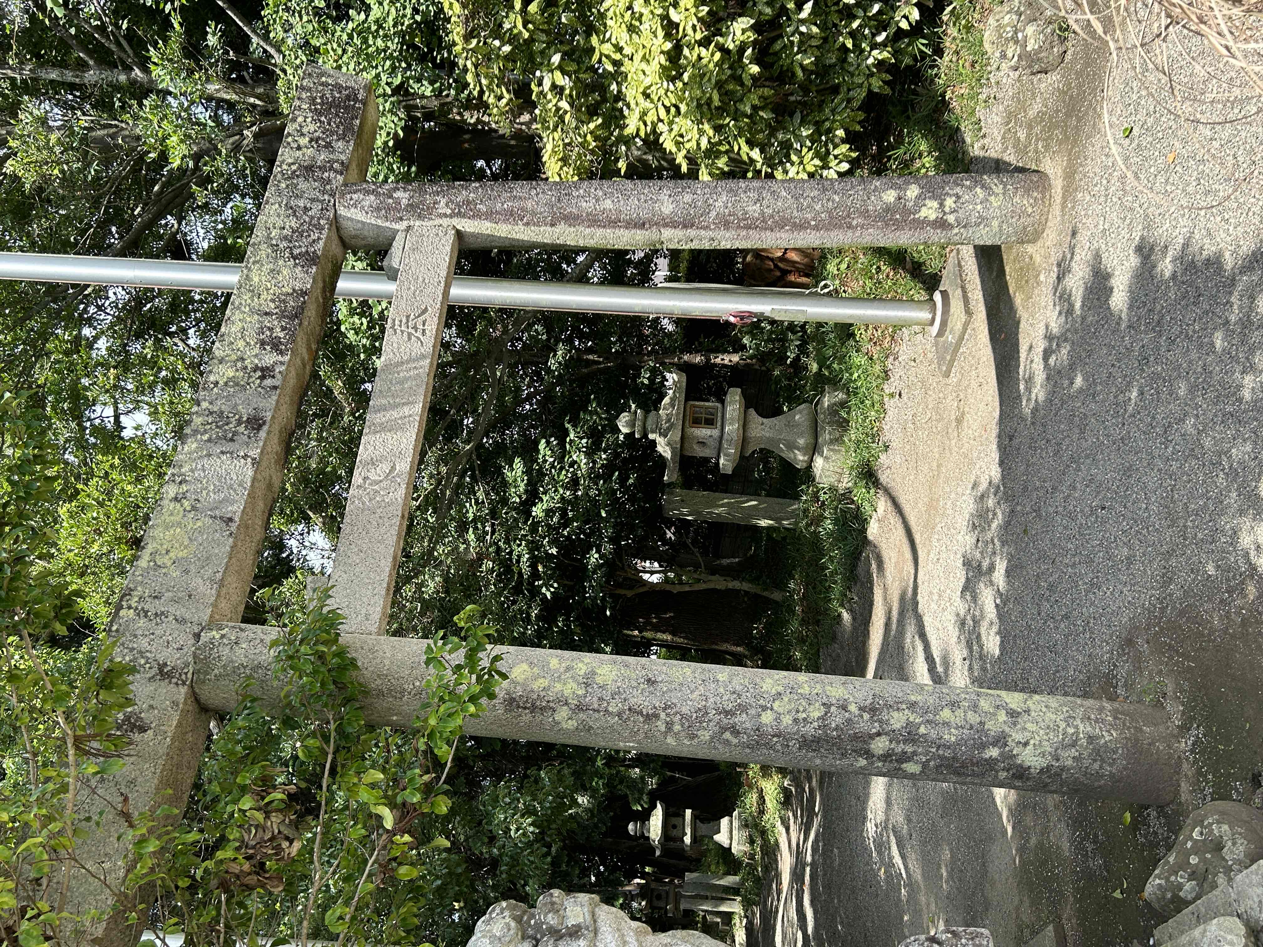 竹神社の鳥居