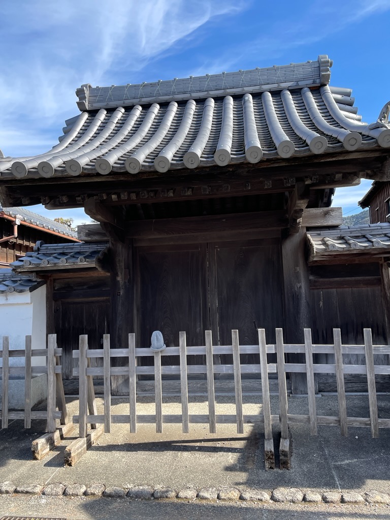 旧御師浦田大夫邸の門