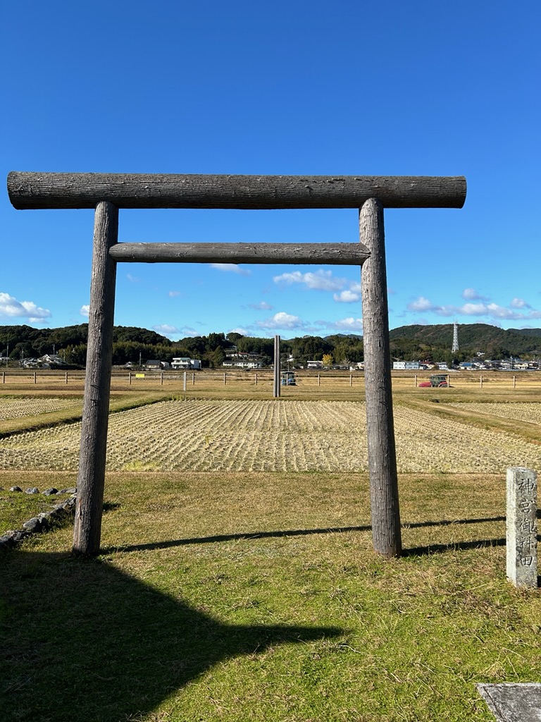 お田植鳥居２