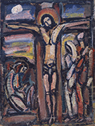 ジョルジュ・ルオー　キリスト磔刑