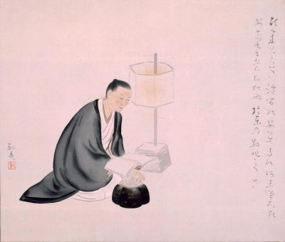 安田靫彦　鈴屋翁