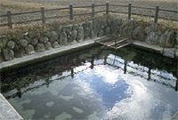 蟹池と智積用水