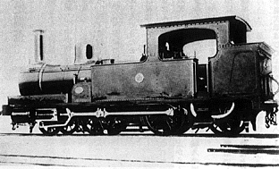 参宮鉄道機関車（『日本国有鉄道100年写真史』より）