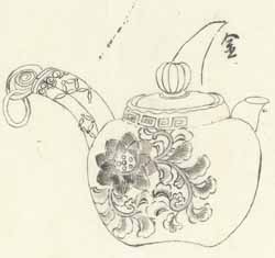 森有節の万古焼き作品図案