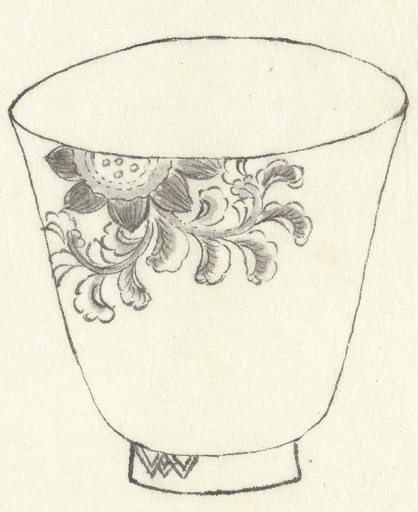 森有節の万古焼き作品図案（拡大）